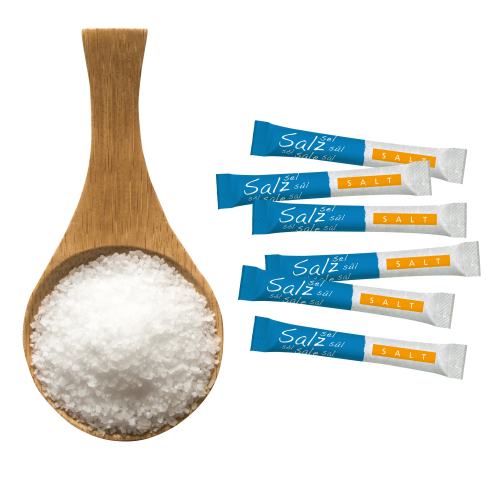 Salzstick Hellma 1g, Speisesalz aus Deutschland